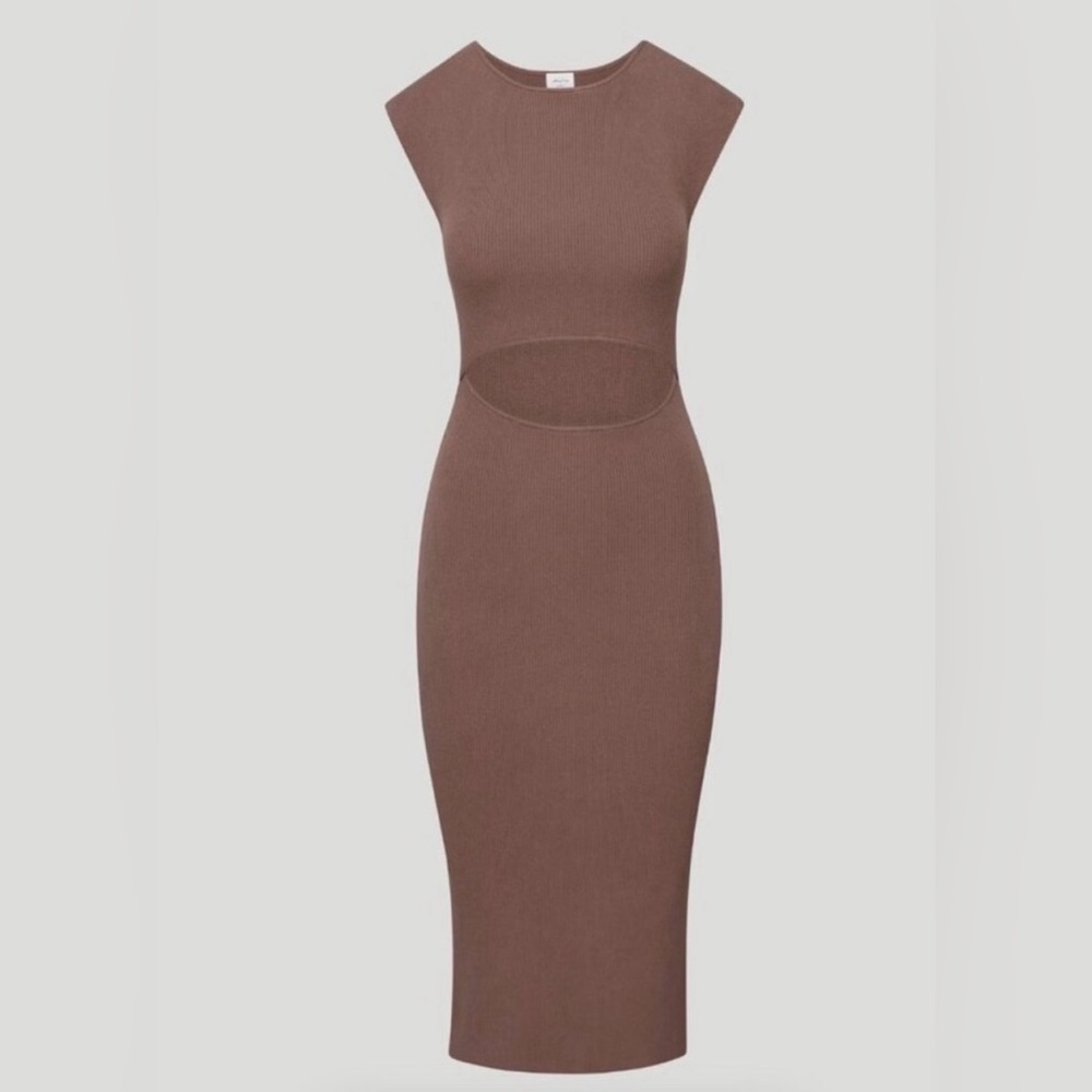 Aritzia Wilfred cut out knit Dress